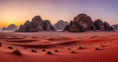 Immersion totale dans le Desert de Wadi Rum en Jordanie : dormir chez les bédouins après une journée de randonnée