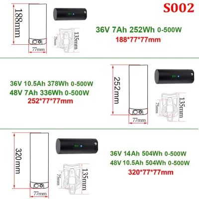 Batterie lithium-ion de vélo électrique 36 V ou 48 V – image 3