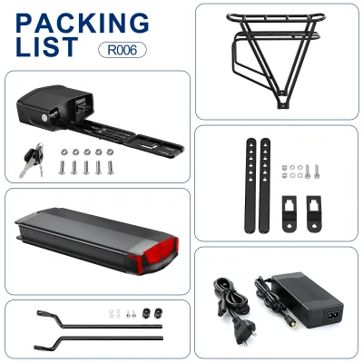 Batterie lithium porte-bagages vélo électrique – image 3