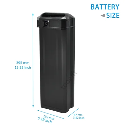 Batterie lithium vélo électrique 48 V, 395 mm – image 3