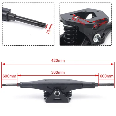 Roues tout-terrain pour longboard électrique – image 3