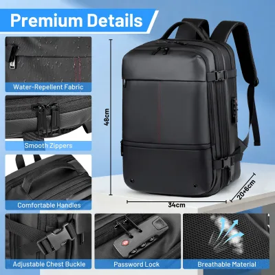 Sac à dos aspirateur avec pompe, polyester – image 3