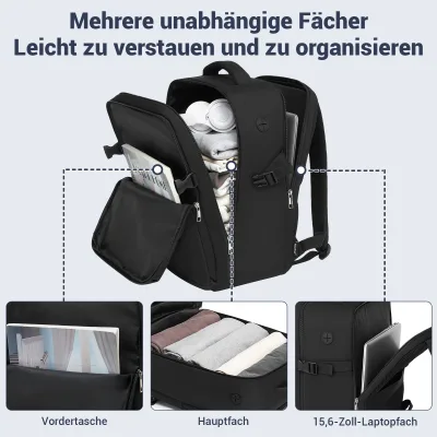 Sac à dos de voyage 24 L en polyester – image 3