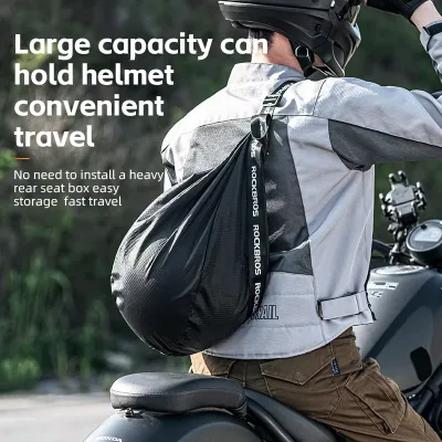 Sac à dos de voyage pour casque de moto – image 2
