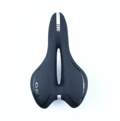 Selle de vélo en simili cuir et gel de silice