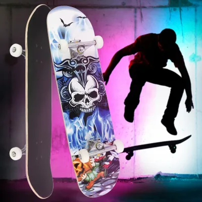 Skateboard complet en érable, 7 couches