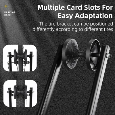 Support de stationnement double pour vélos – image 3