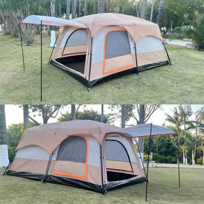 Tente de camping 4 à 6 personnes, une chambre