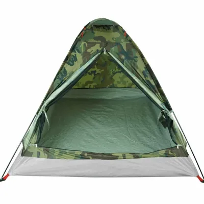 Tente dôme 2 personnes camouflage – image 3