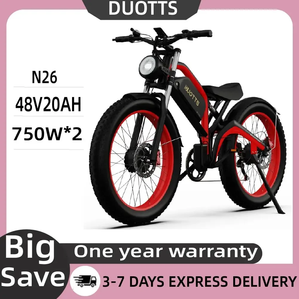 Vélo électrique adulte à pneus larges