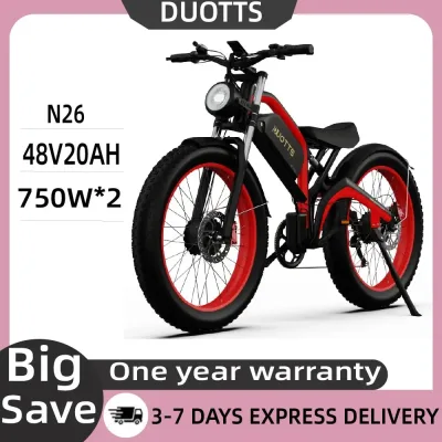 Vélo électrique adulte à pneus larges