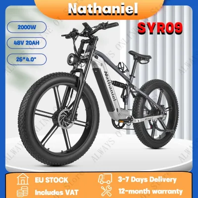 Vélo électrique tout-terrain à pneus larges
