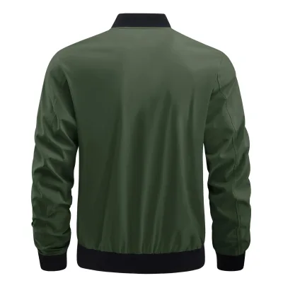 Veste bomber légère en polyester pour homme – image 3